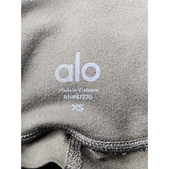 ALO High Waisted Yoga Legging Olive Size XS RN # 87370 EUC - Picture 5 of 5